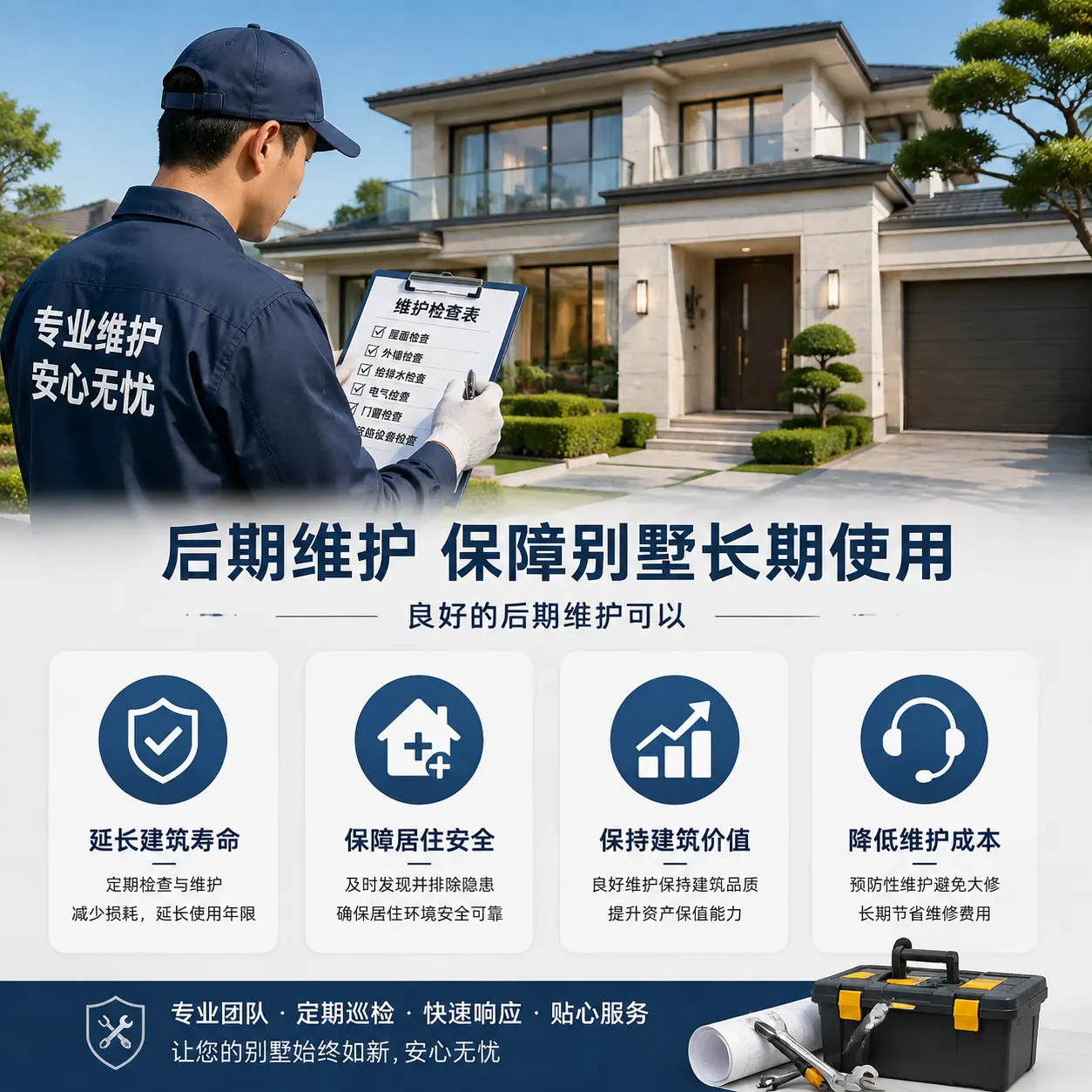 别墅建造公司推荐: 黄平 施工质量的关键要素