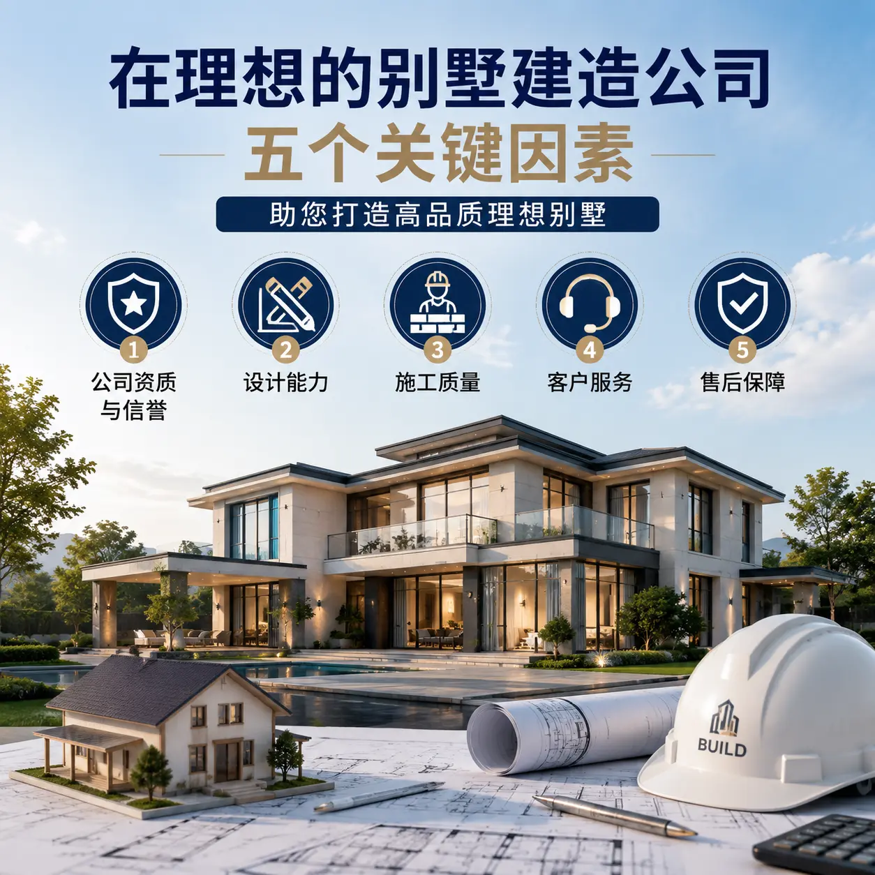 在 黄平 找到理想别墅建造公司的五个关键因素