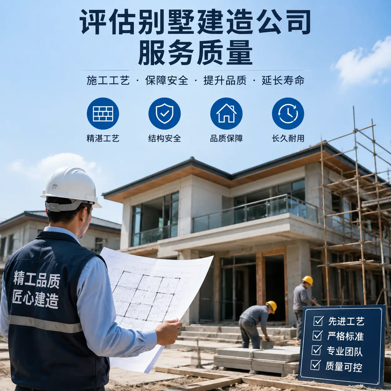 如何评估 黄平 别墅建造公司的服务质量？