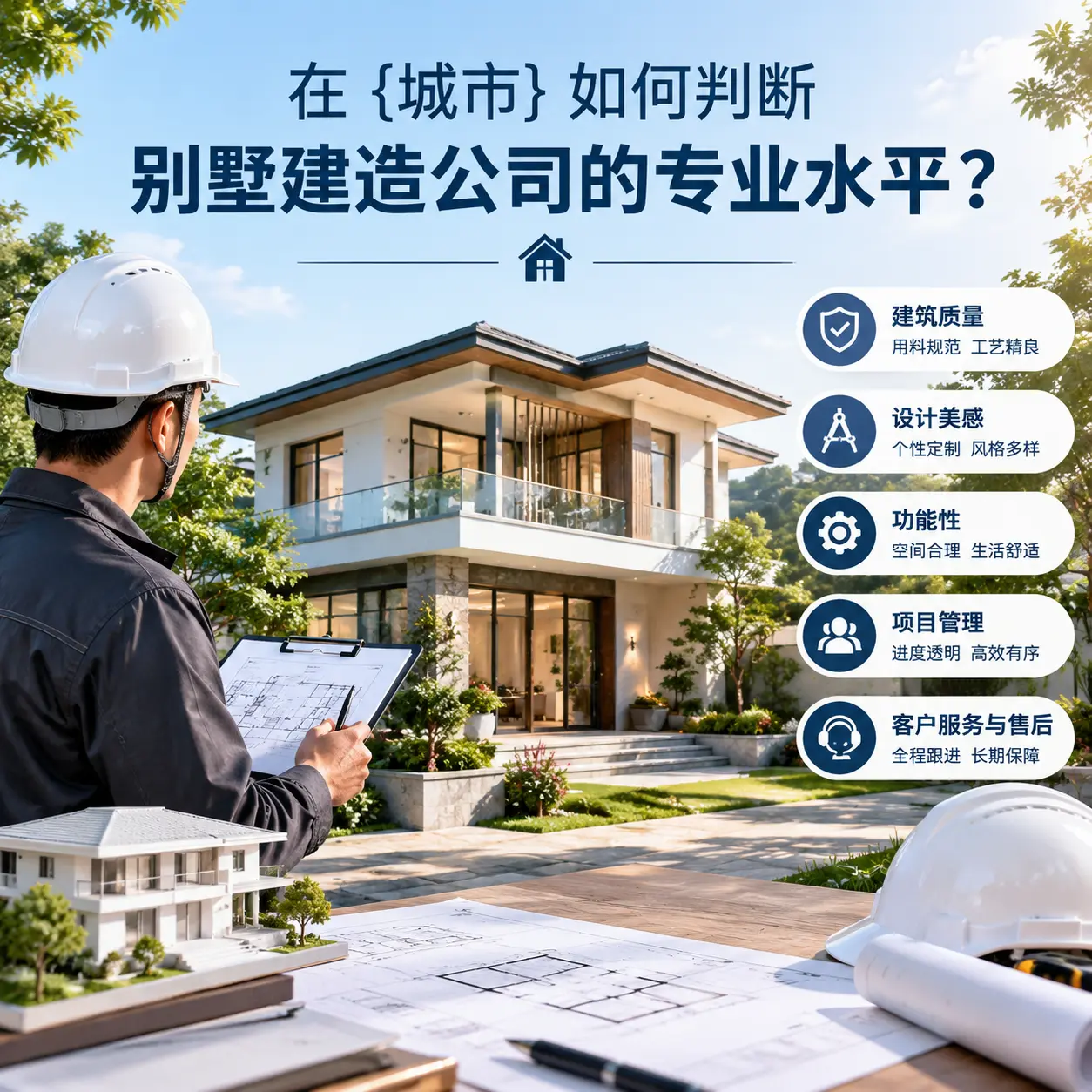 在 黄平 如何判断别墅建造公司的专业水平？