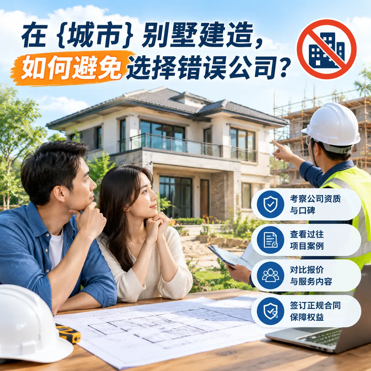 在 黄平 别墅建造，如何避免选择错误公司？