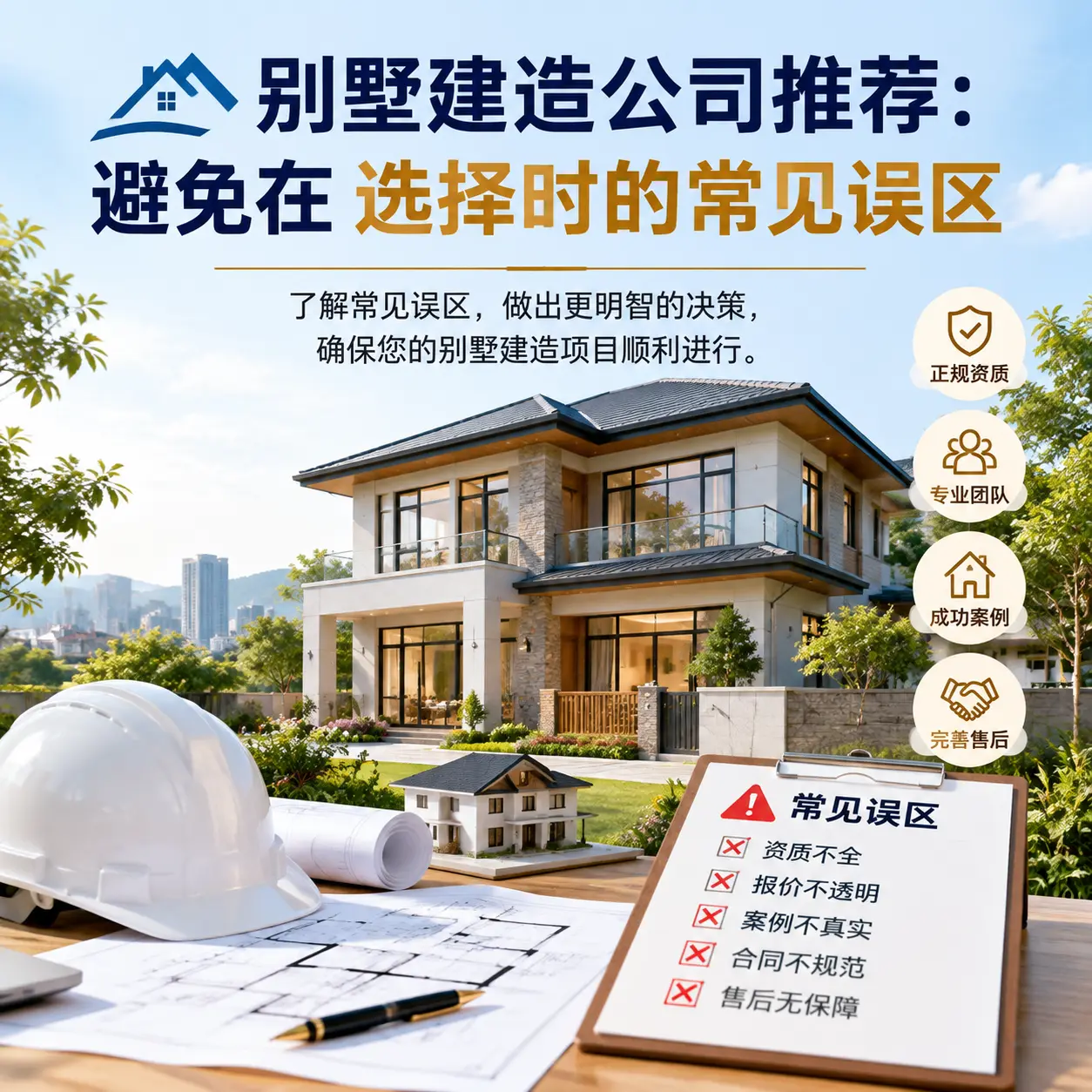 别墅建造公司推荐：避免在 黄平 选择时的常见误区