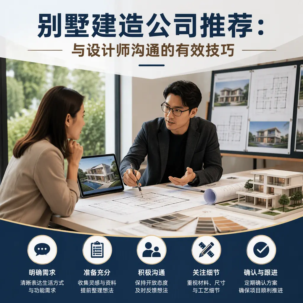 别墅建造公司推荐：与设计师沟通的有效技巧在 黄平