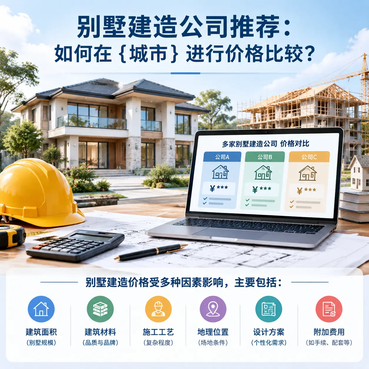 别墅建造公司推荐:如何在 黄平 进行价格比较?