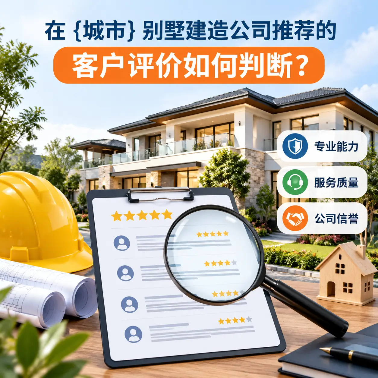 在 黄平 别墅建造公司推荐的客户评价如何判断?