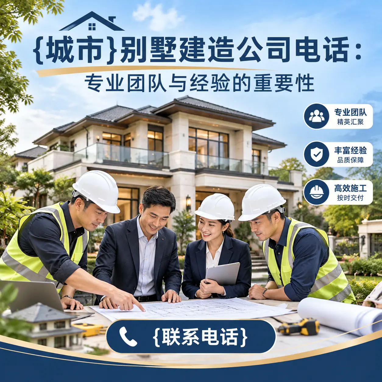 黄平别墅建造公司电话:专业团队与经验的重要性