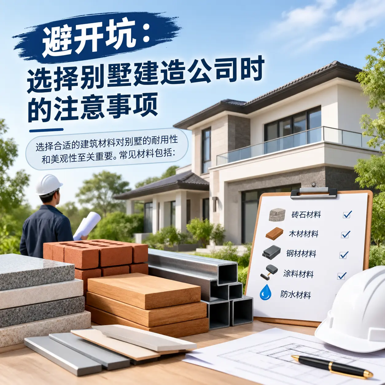 避开坑:选择 黄平 别墅建造公司时的注意事项