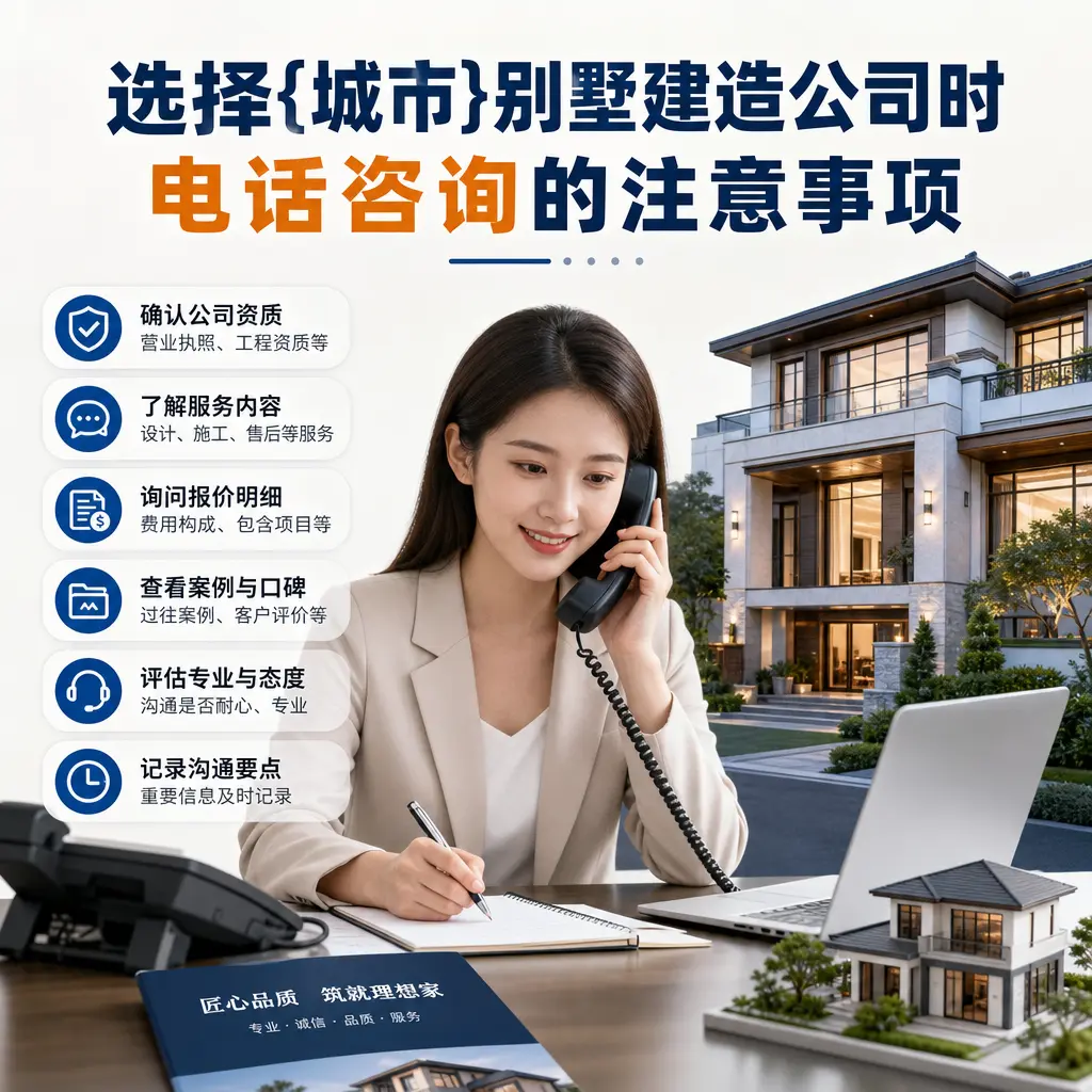 选择黄平别墅建造公司时，电话咨询的注意事项
