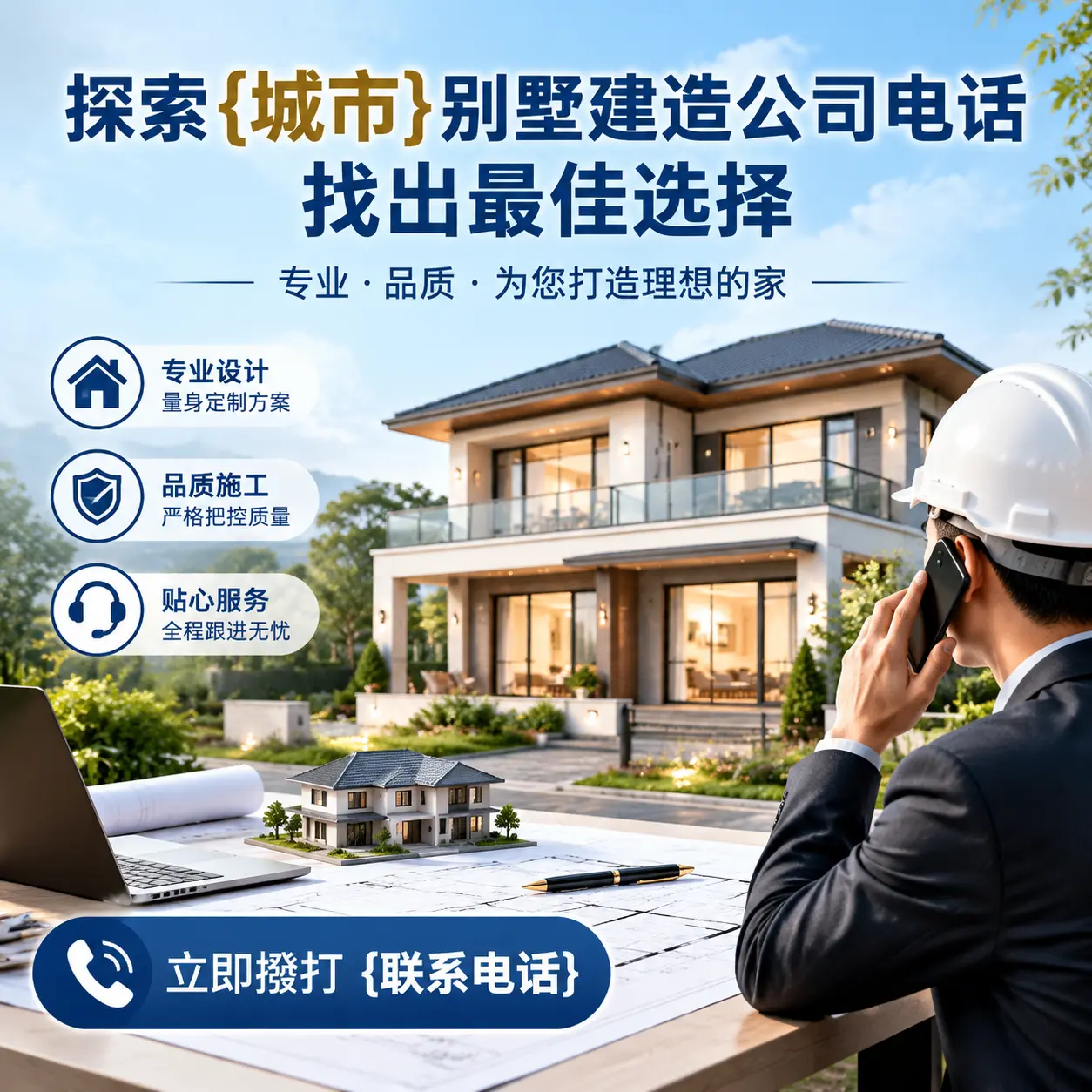 探索黄平别墅建造公司电话,找出最佳选择