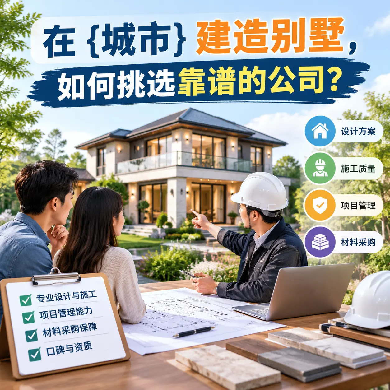 在 黄平 建造别墅，如何挑选靠谱的公司？