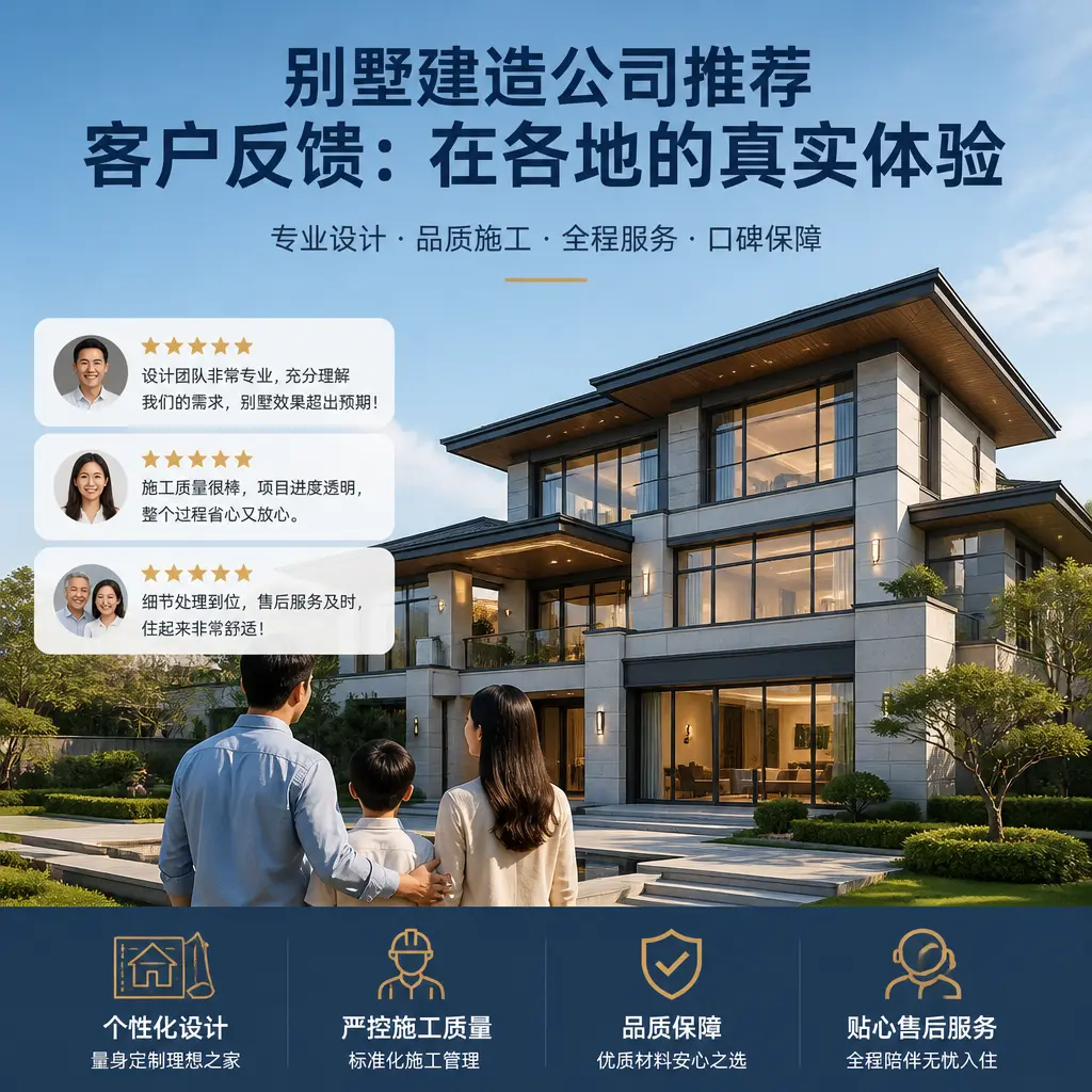 别墅建造公司推荐的客户反馈：在 黄平 的真实体验