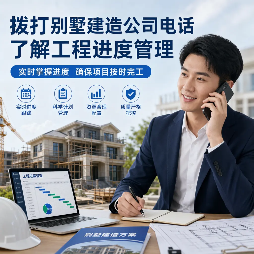拨打黄平别墅建造公司电话,了解工程进度管理