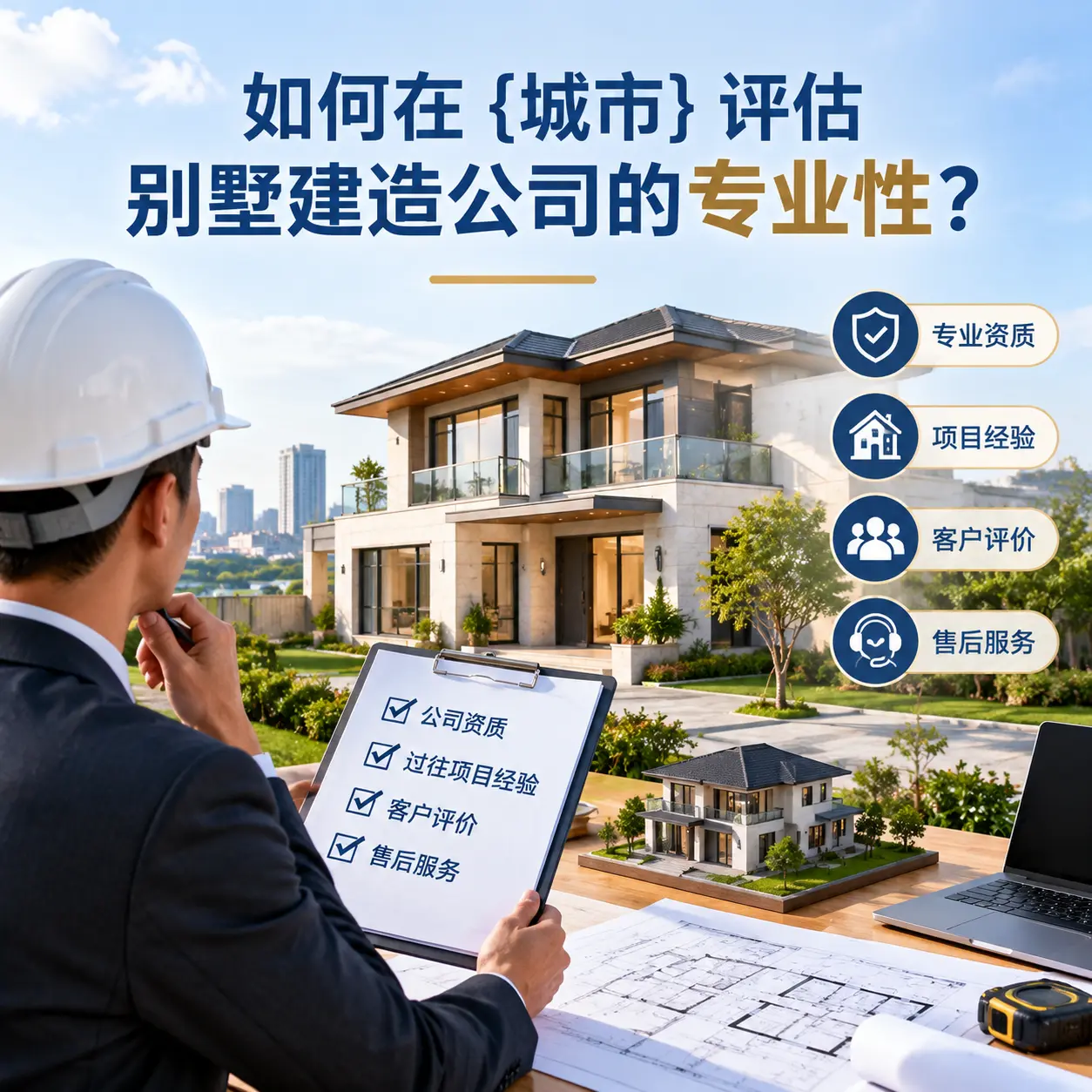 如何在 黄平 评估别墅建造公司的专业性？
