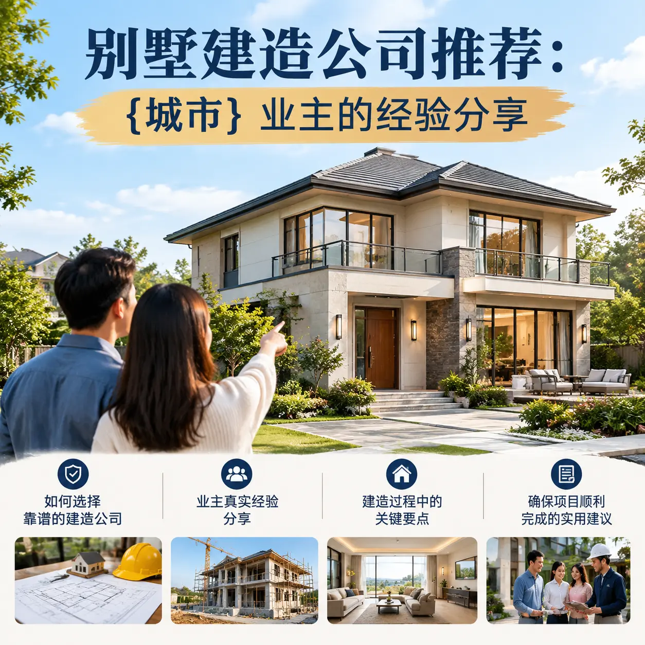 别墅建造公司推荐： 黄平 业主的经验分享