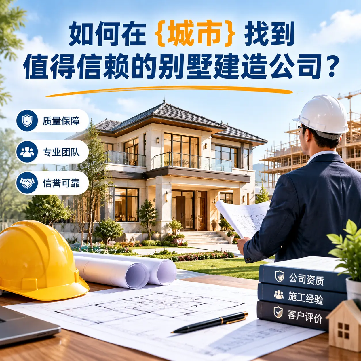 如何在 黄平 找到值得信赖的别墅建造公司?