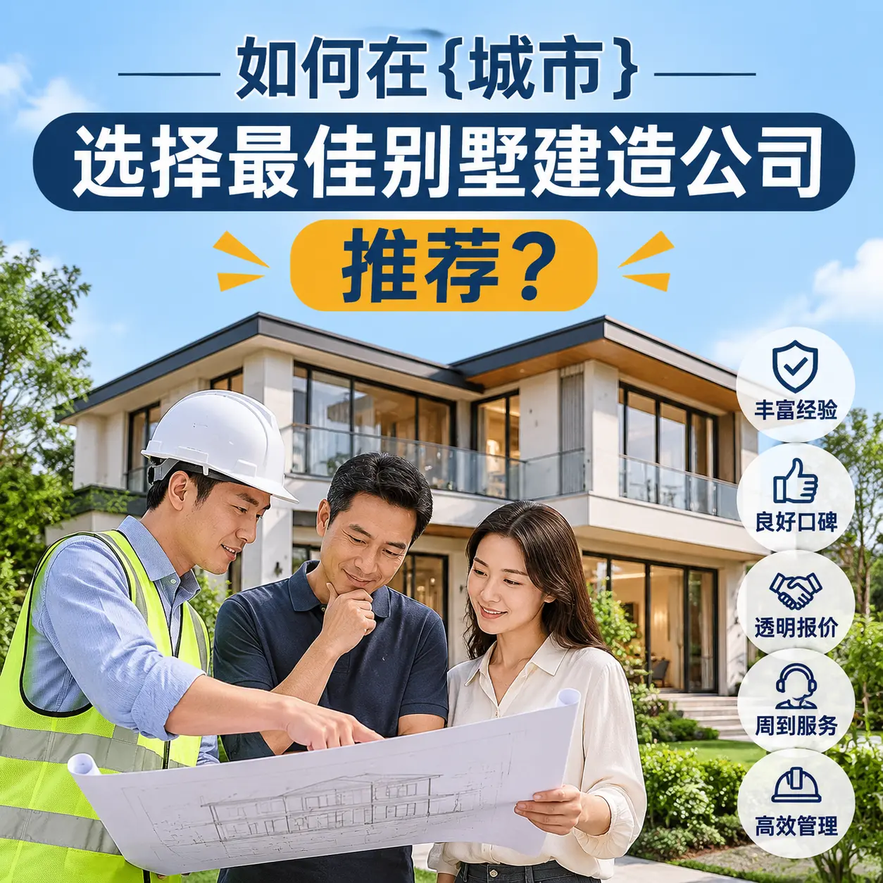 如何在 黄平 选择最佳别墅建造公司推荐？